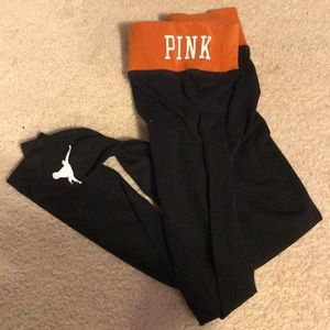 Longhorn VS PINK leggings